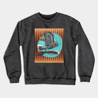 Flight of Owl Crewneck Sweatshirt